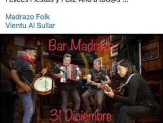 Martes 31 de diciembre, 13.30 El Vientu al Sullar en Bar Madrazo