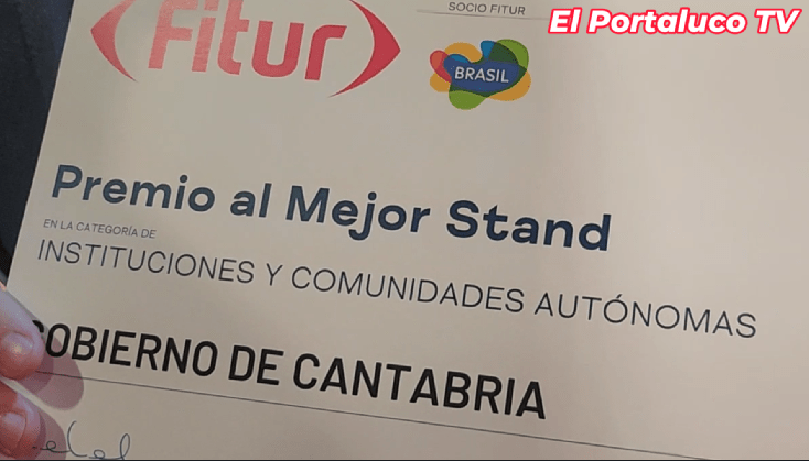 FITUR premia el sentido común del Gobierno de Cantabria FITUR premia el sentido común del Gobierno de Cantabria